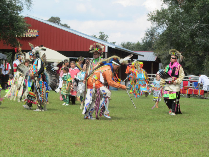 Jacqueline Matte participates in MOWA Choctaw Indians Annual PowWow