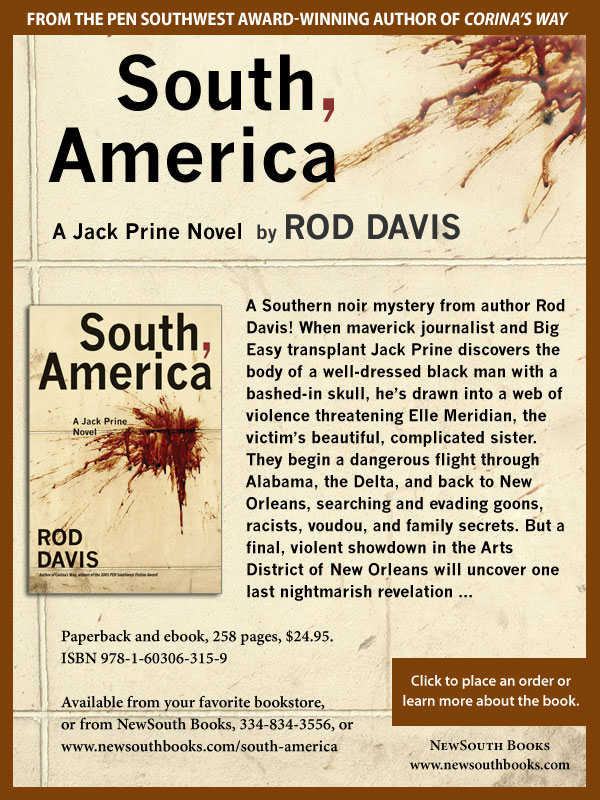South, America, by Rod Davis, author of Corina's Way